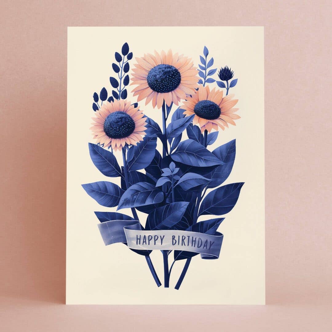 Birthday sunflowers | Birthday Card | Female Birthday card