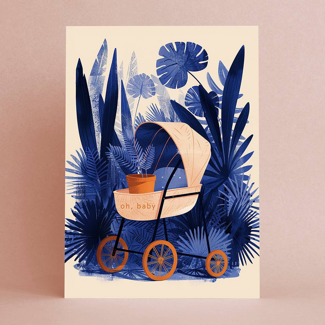 Oh, Baby | New Baby Card | Gender Neutral