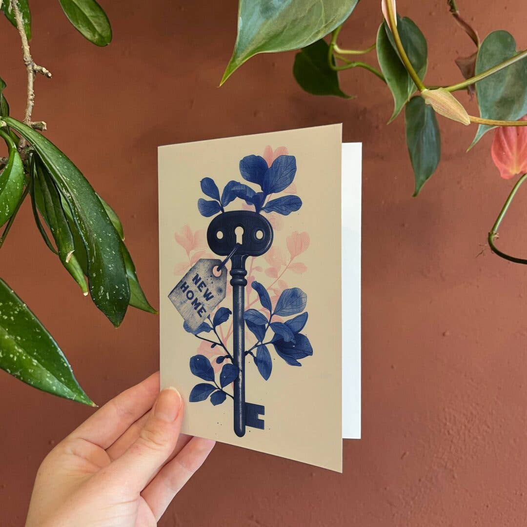 New Home Key | Housewarming Card | New House Card