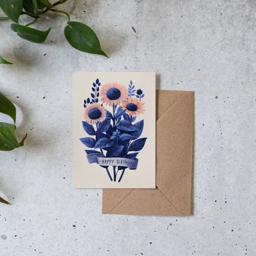 Birthday sunflowers | Birthday Card | Female Birthday card