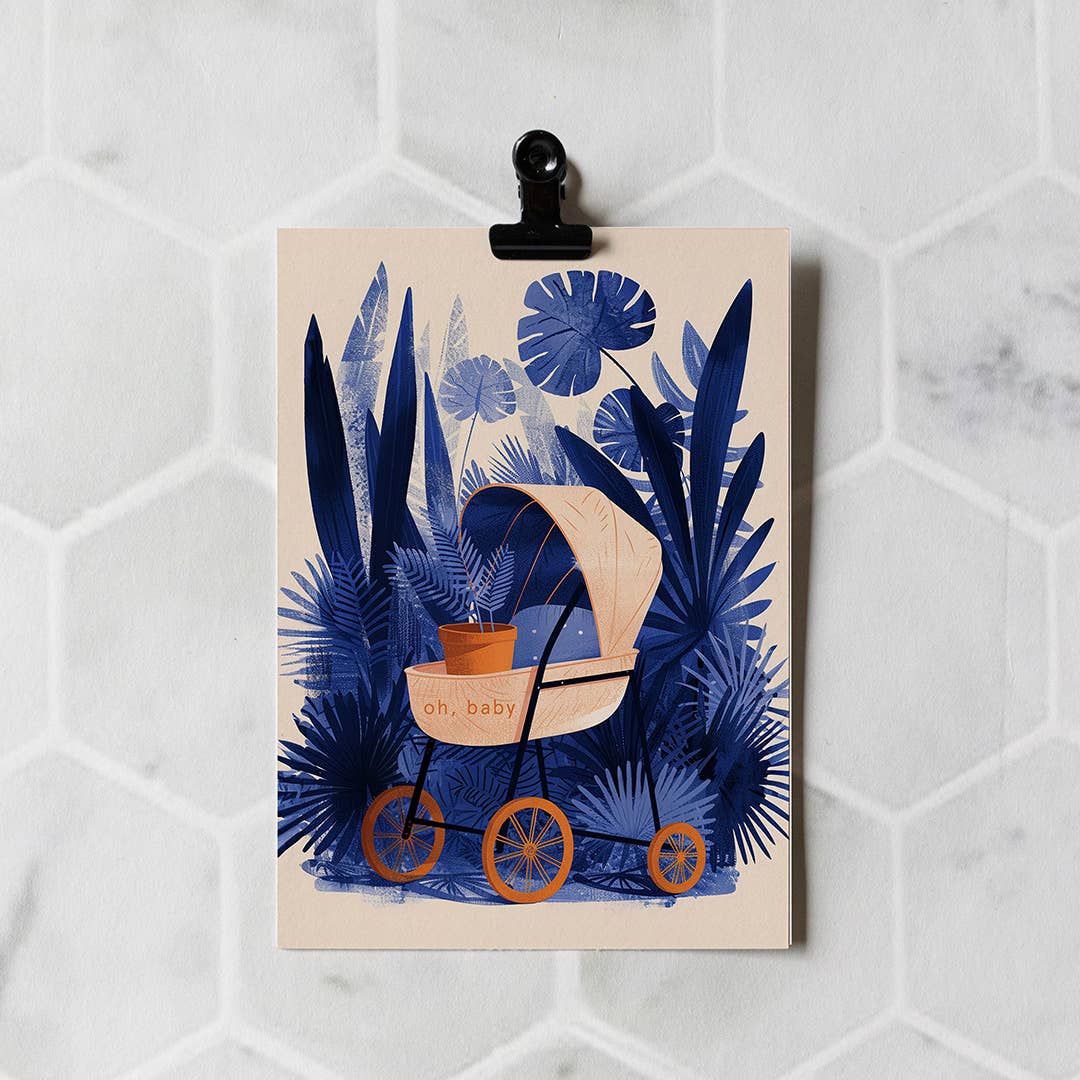 Oh, Baby | New Baby Card | Gender Neutral