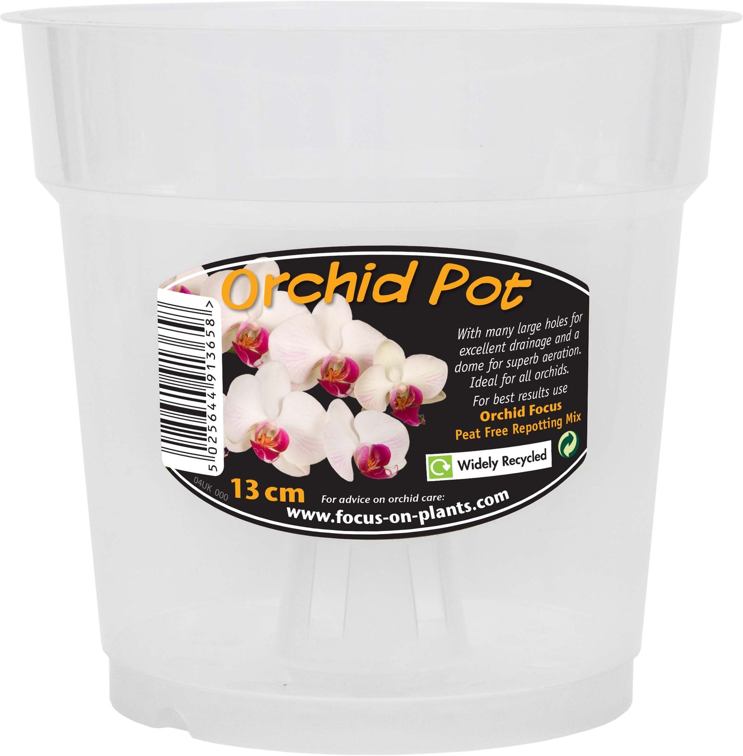 Clear Orchid Pots