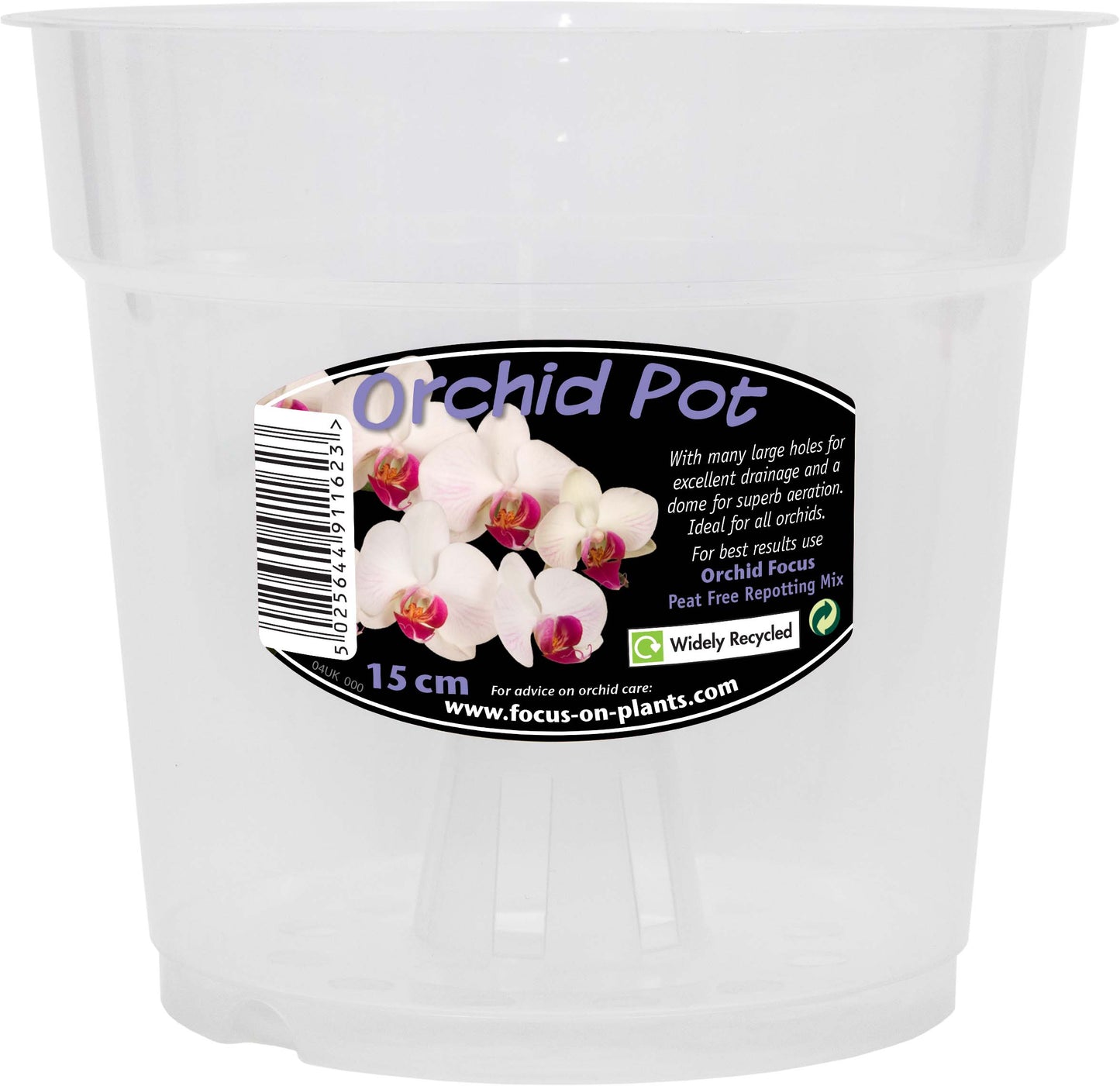 Clear Orchid Pots