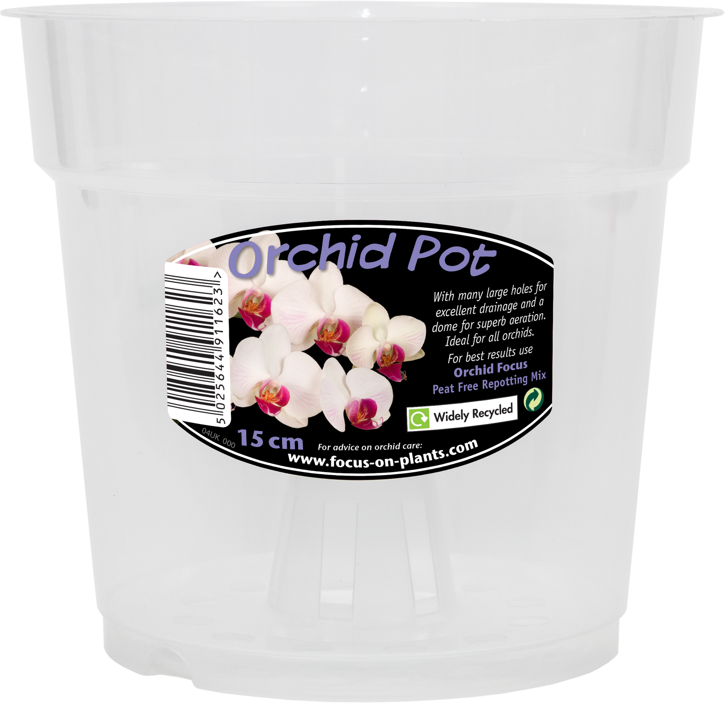 Clear Orchid Pots
