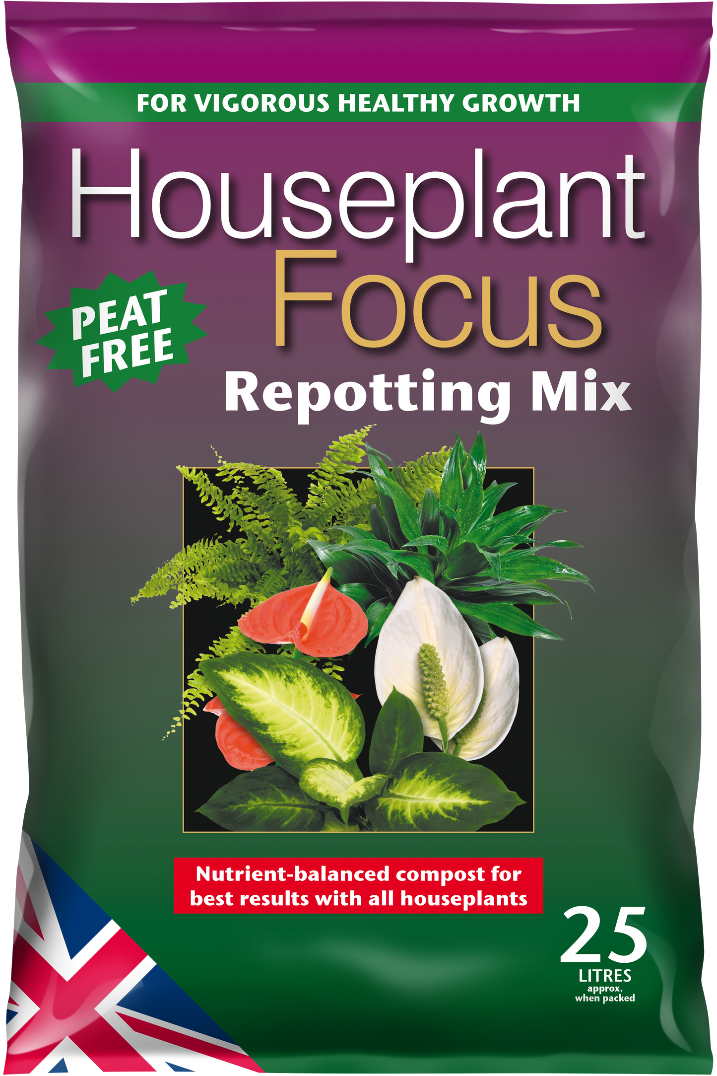 Houseplant Focus Repotting Mix Peat Free