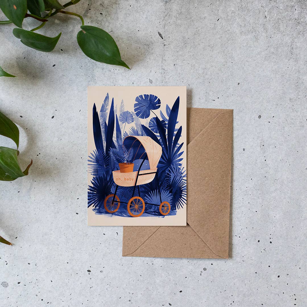 Oh, Baby | New Baby Card | Gender Neutral