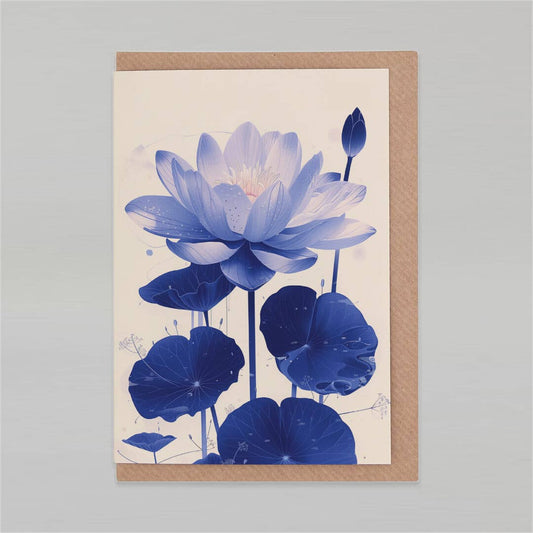 Waterlily | Everyday Greeting Card | birth month flower